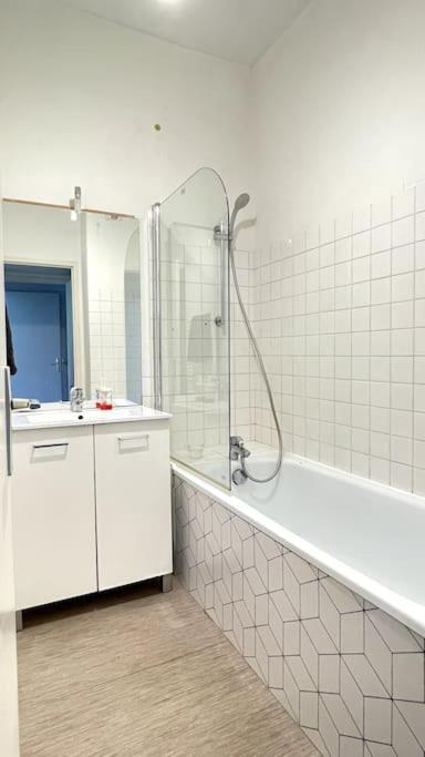 Le Manoir Mermoz : Appartement T2 Tout Equipe Ренн Экстерьер фото