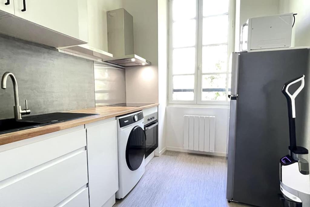 Le Manoir Mermoz : Appartement T2 Tout Equipe Ренн Экстерьер фото